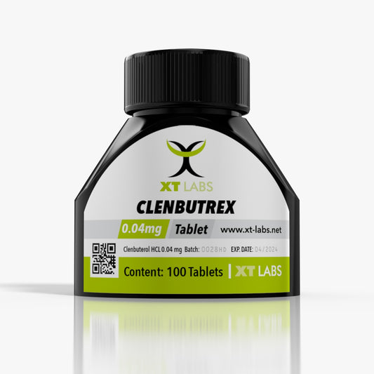 Clembutrex (Clenbuterol) 0.04 mg – Xt Labs (100 tabletas)
